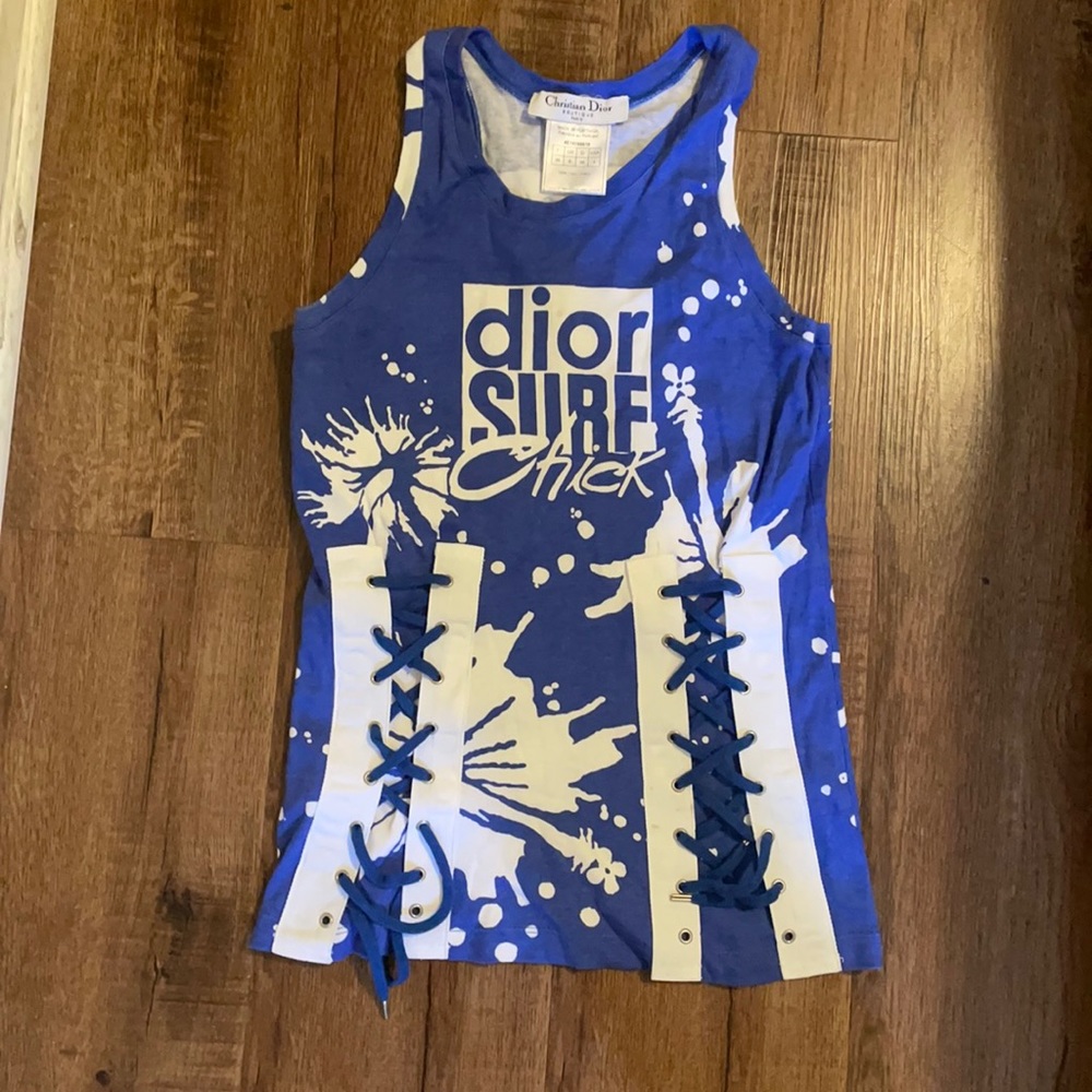 Dior surf chick tank